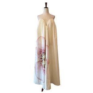 lucile sleeveless satin maxi dress significant other LUCILE DRAPED MAXI DRESS